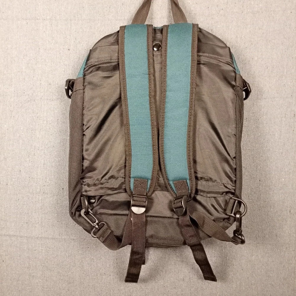 Rick Steves Civita Day Pack Teal Charcoal Travel Backpack Tablet Sleeve Light